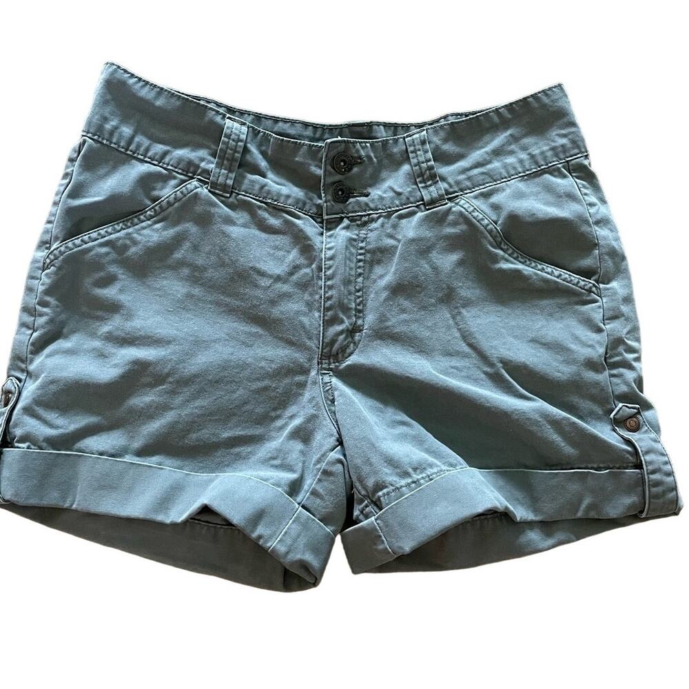 Y2K Mom Lee Riders Olive Green Khaki Shorts Utility size 10